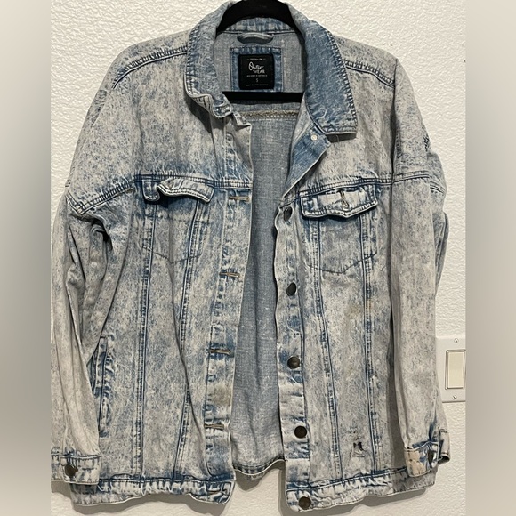 Cotton On Acid Wash Jean Jacket - Picture 3 of 3